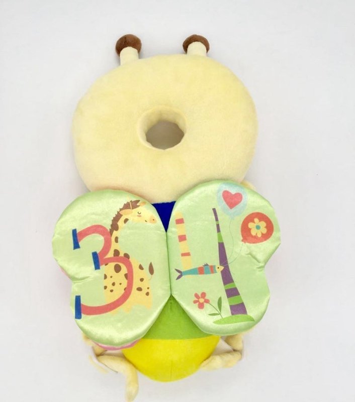 Baby shatter-resistant pillows Breathable mesh baby toddler head pillow child safety equipment $22.97 Dana Fashion Color: Bee format: Tuba 32x20cm Toys & Hobbies Artikeldetails Age Group: Babies Age Range: 10-12 months,4-6 months,19-24 months,7-9 months,1