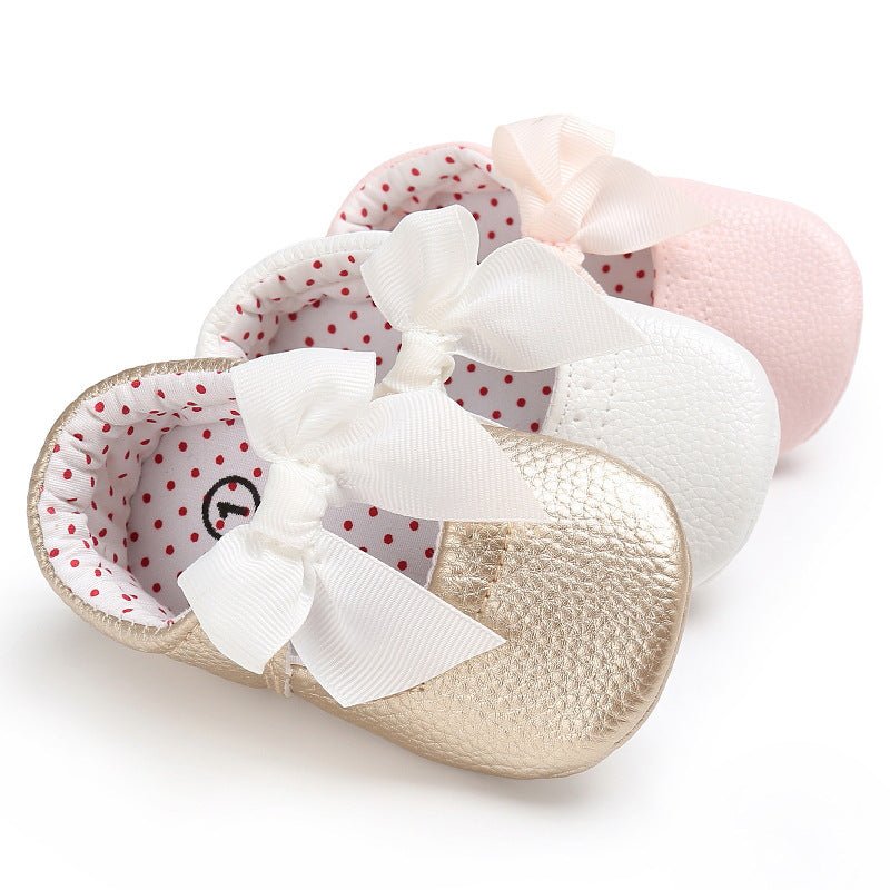 Baby Shoes Baby Shoes Soft Sole Pu Princess Shoes $13.98 Dana Fashion Color: Gold Size: 11 Baby & Mother Product Information: Suitable Seasons: Spring, Summer, Fall Thickness: Ordinary Thick Tube Height: Low Tube Is There a Light: No Whether There Is a So