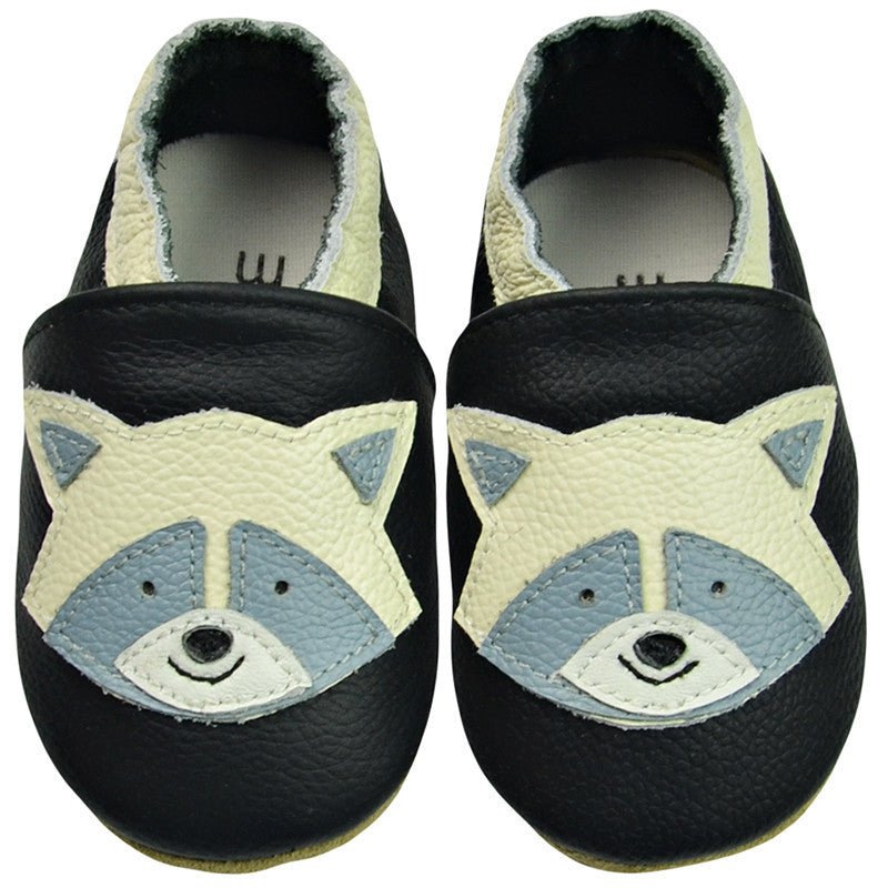 Baby Shoes Baby Shoes Soft-soled Toddler Shoes $24.66 Dana Fashion Color: Black Shoe size: L Baby & Mother Product Information: Style: Cartoon Craft: Manual Pattern: Animal Thickness: Single Tube height: low tube Is there a light: no Upper height: low Wea