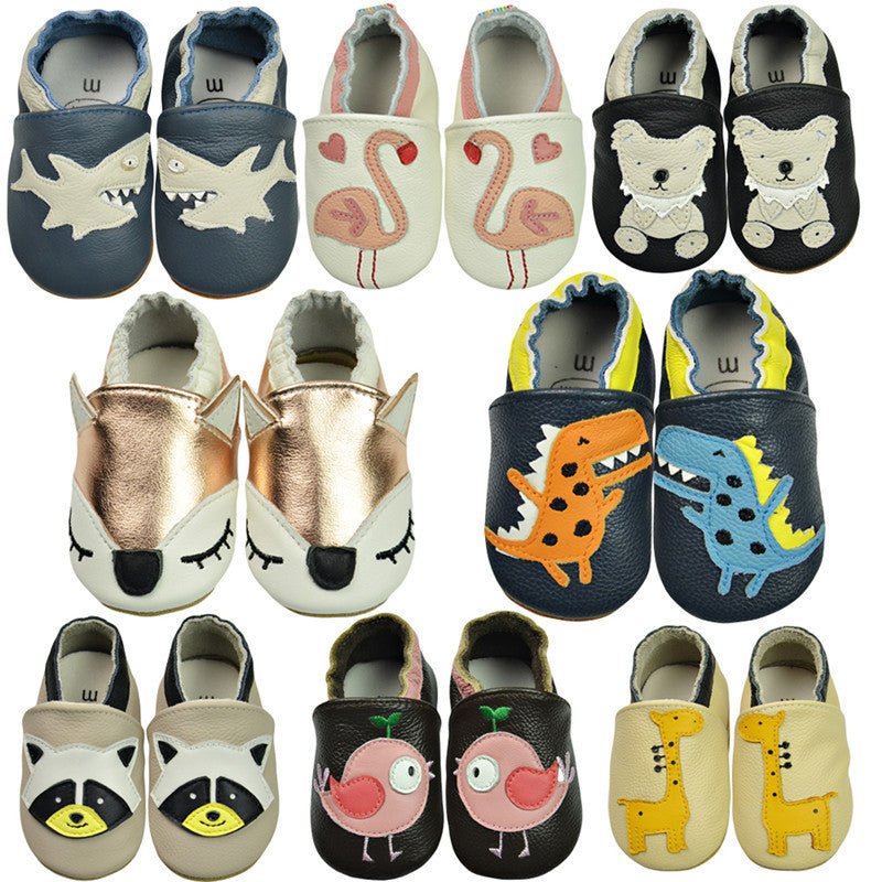 Baby Shoes Baby Shoes Soft-soled Toddler Shoes $24.66 Dana Fashion Color: Black Shoe size: L Baby & Mother Product Information: Style: Cartoon Craft: Manual Pattern: Animal Thickness: Single Tube height: low tube Is there a light: no Upper height: low Wea