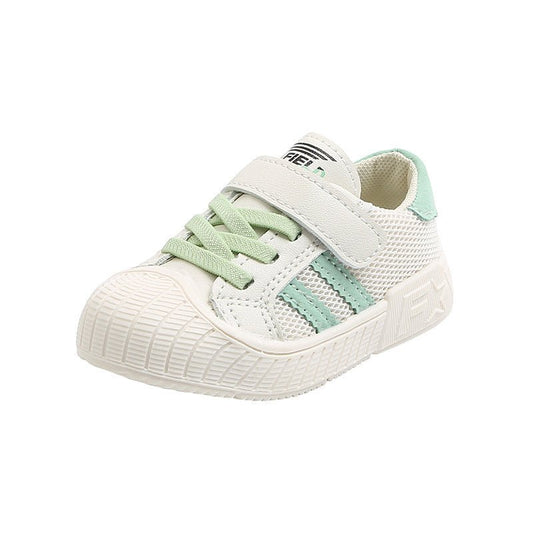 Baby Shoes Male Baby Shoes Female Baby Light Soft-Soled Toddler Shoes $24.04 Dana Fashion Color: Green Size: 16 Baby & Mother Product material: Upper material: Synthetic leather Details: Applicable gender: Neutral/male and female Style: Leisure Function: