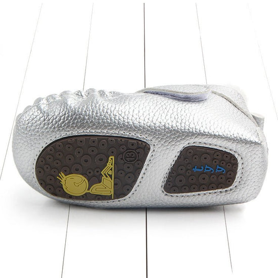 Baby shoes, non-slip shoes, toddler shoes $17.61 Dana Fashion Color: Black grey Size: 12 Baby & Mother Product category: Toddler shoes Applicable gender: neutral/male and female Upper Material: Artificial PU suitable season: winter style: Casual Function: