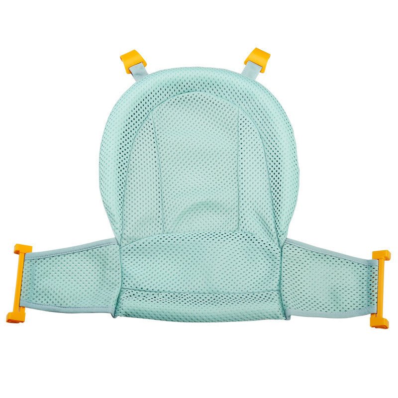 Baby Shower Bed Bath $16.22 Dana Fashion Color: A Green Baby & Mother Overview: 1. Three-way buckle seat belt, can firmly hold the floating pad to prevent drowning 2. Skin-friendly material, nest mesh cloth, styrofoam particles, baby is very safe to use 3