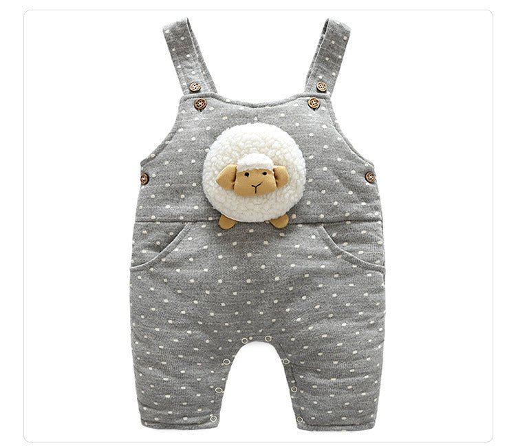 Baby Siamese coat $40.91 Dana Fashion Color: Blue Size: 73cm Baby Clothing Name: Strap Fabric: air layer quilted fabric Applicable season: spring, autumn, winter Product weight: 0.32kg Safety category: Class A infant supplies 1. Asian sizes are 1 to 2 siz
