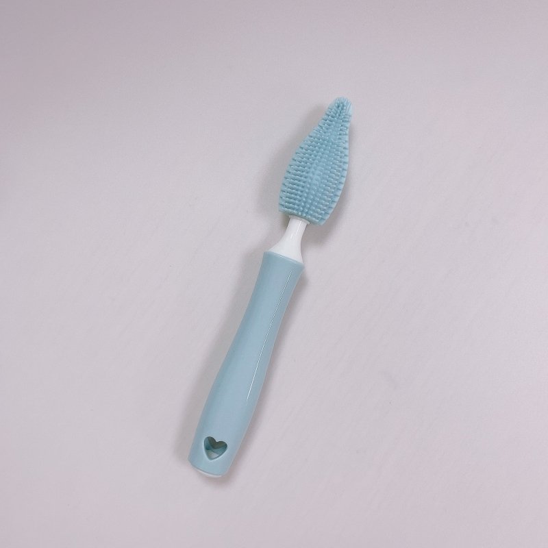 Baby Silicone Baby Bottle Brush Straw Scrubbing Baby Bottle Brush Cleaning $8.62 Dana Fashion Color: Small green Baby & Mother Product information: Product Category: Bottle Brush Whether to import: No Packing: Set Color: Pink, blue, yellow ,