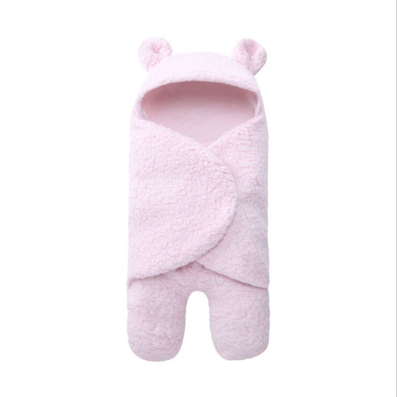 Baby Sleeping Bag Envelope for Newborn Baby Winter Swaddle Blanket $59.50 Dana Fashion Color: PinkA style: 61CMX31CM Baby Clothing Overview The first layer of flannel, not easy to fade, can not afford the ball, no lint, good warmth The second layer of imi