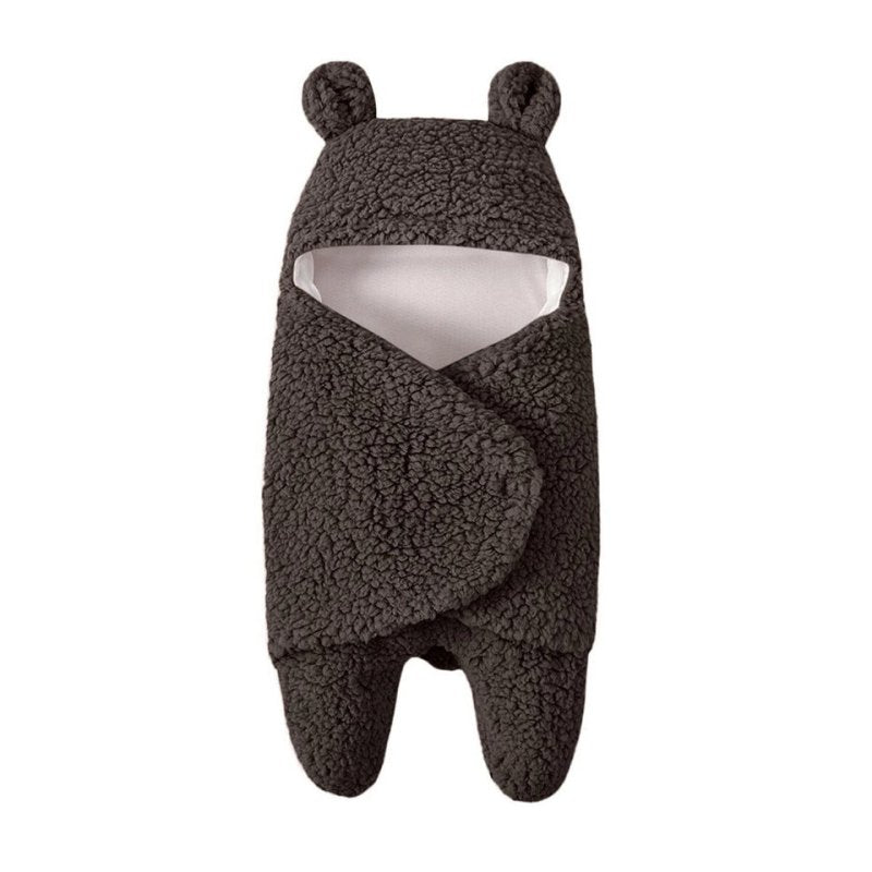 Baby Sleeping Bag Envelope for Newborn Baby Winter Swaddle Blanket $59.50 Dana Fashion Color: CoffeeA style: 61CMX31CM Baby Clothing Overview The first layer of flannel, not easy to fade, can not afford the ball, no lint, good warmth The second layer of i