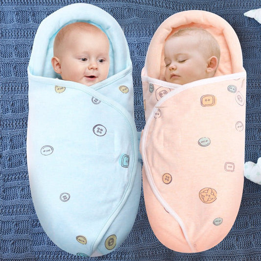 Baby sleeping bag $34.96 Dana Fashion Color: Blue Size: L Baby Clothing Fabric: pure cotton Suitable for season: spring and summer Pattern: cartoon, dot, animal S size 30 * 60cm is suitable for 0-3 months L size 35 * 70cm is suitable for 3-6 months = =‘’