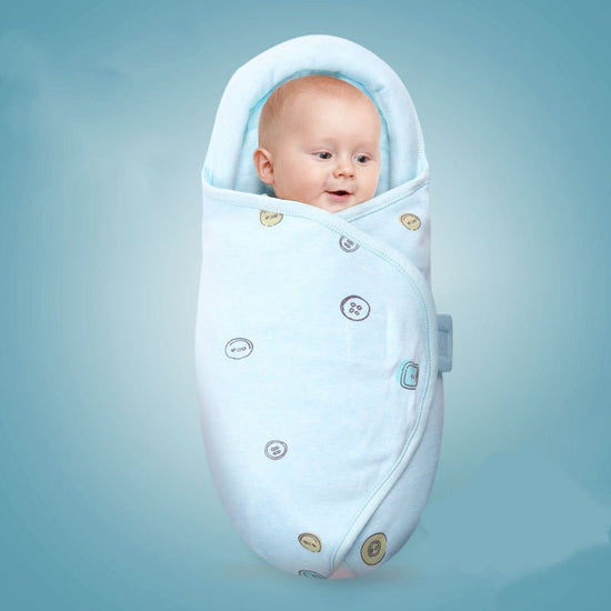Baby sleeping bag $32.34 Dana Fashion Color: Blue Size: S Baby Clothing Fabric: pure cotton Suitable for season: spring and summer Pattern: cartoon, dot, animal S size 30 * 60cm is suitable for 0-3 months L size 35 * 70cm is suitable for 3-6 months = =‘’