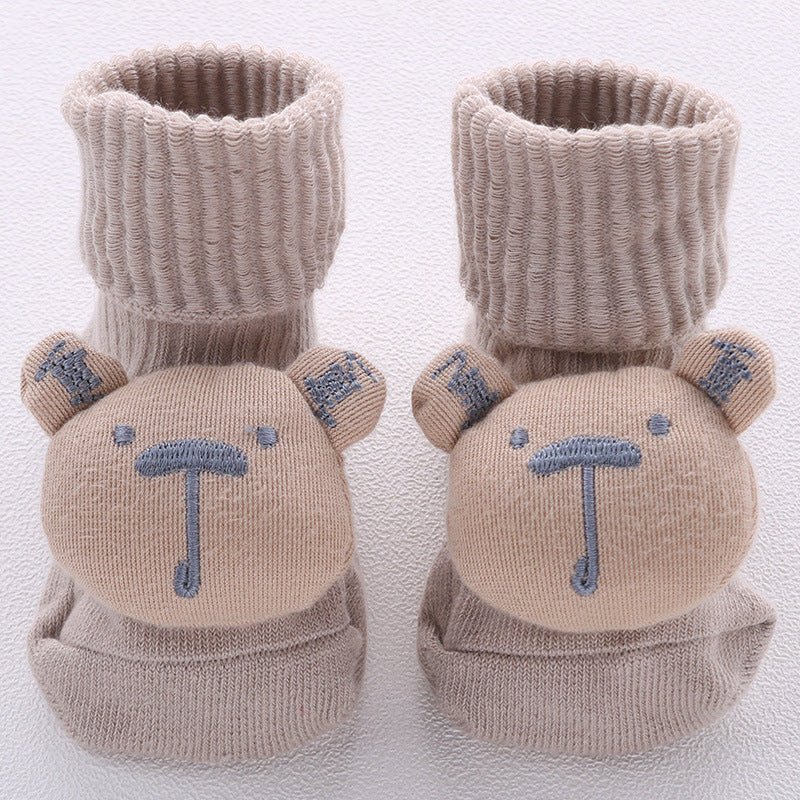 Baby socks $9.31 Dana Fashion Color: Light Brown Kid Sock Size: M Baby Clothing Product information: Children's socks category: floor socks Function: breathable, sweat-absorbing Main fabric composition: cotton Size information: size Foot length Sock lengt