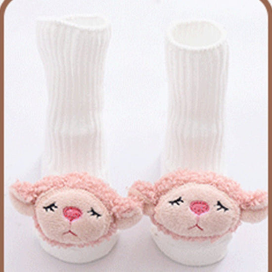 Baby socks $9.31 Dana Fashion Color: Pink sheep Kid Sock Size: M Baby Clothing Product information: Children's socks category: floor socks Function: breathable, sweat-absorbing Main fabric composition: cotton Size information: size Foot length Sock length