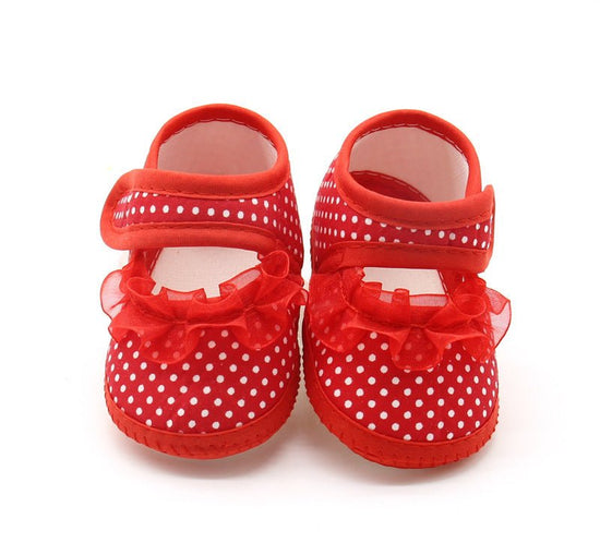 Baby Soft-Soled Shoes Baby Shoes Spring And Autumn Models Baby Toddler Shoes $7.30 Dana Fashion Color: Red Shoe size: 11 Baby & Mother Product Information: Product category: Toddler shoes Upper material: cotton style: Casual Process: car stitching Functio