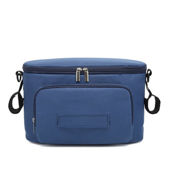 Baby stroller bag $106.41 Dana Fashion Color: Navy Blue Baby & Mother Material: Oxford cloth Color: black, red, light blue, gray, dark blue Weight: about 200G Size: length 30cm, height 20cm, width 12cm Individual packaging, folded bag size: 37 * 16 * 4CM