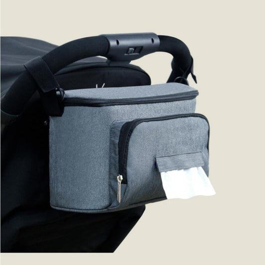 Baby stroller bag $106.41 Dana Fashion Color: Black Baby & Mother Material: Oxford cloth Color: black, red, light blue, gray, dark blue Weight: about 200G Size: length 30cm, height 20cm, width 12cm Individual packaging, folded bag size: 37 * 16 * 4CM