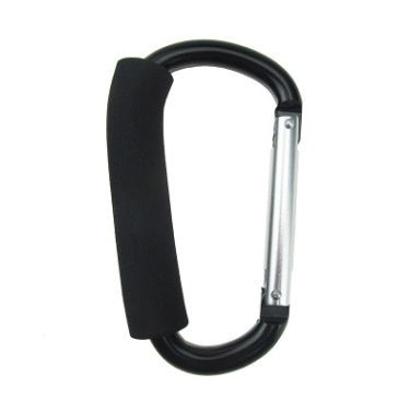 Baby Stroller Hooks $16.67 Dana Fashion Color: Black Specifications: 14x8CM Baby & Mother Overview Big carabiner, large opening, fits a variety of stroller handles. Perfect for strollers and shopping carts. Made from good quality aluminum and foam rubber