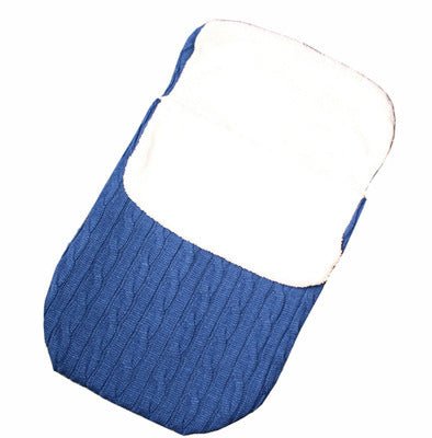 Baby Stroller Sleeping Bag Winter Body Keep Warm $44.96 Dana Fashion Color: Blue Baby Clothing Style: envelope type Fabric: Blended Lining: lamb cashmere Filling: Cotton wool Thick： thick pattern: plain Color: black, beige, pink, light gray, ink blue, whi