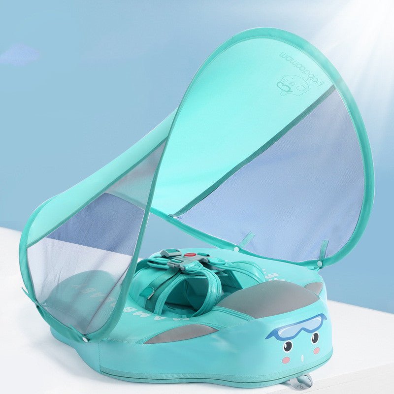 Baby Swimming Ring Floats $211.60 Dana Fashion Color: TPU canopy green Baby & Mother Overview: ✔️【TPU】The baby floats without smells of chemicals. High-quality swimwear fabric and TPU film wrap which looks like leather but touches like skin. Fast dry and