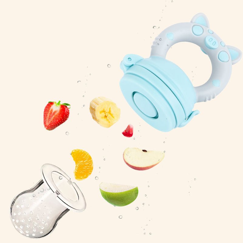 Baby teether $17.84 Dana Fashion Color: Blue style: 1 mouthpiece Baby & Mother Material: Silicone