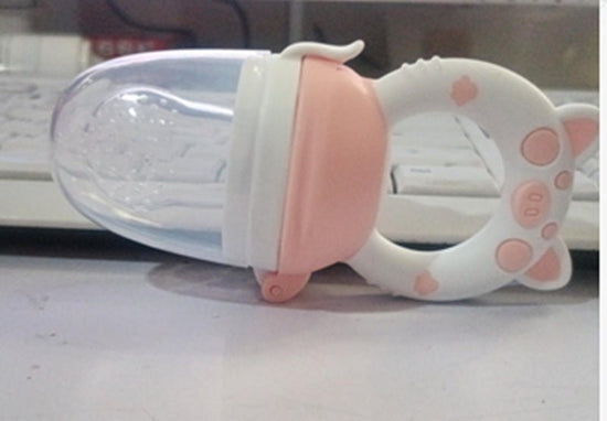 Baby teether $9.45 Dana Fashion Color: Pink style: 1 mouthpiece Baby & Mother Material: Silicone