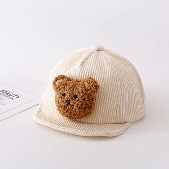Baby Thickened Baby Girl Hat Boy Cute Super Cute $18.30 Dana Fashion style: 6 Style Baby Clothing Product Details: Material: cotton Product Category: Peaked Cap Applicable gender: unisex / both men and women Color: black patch bear cap, khaki patch bear c