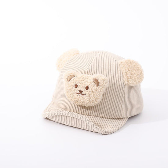 Baby Thickened Baby Girl Hat Boy Cute Super Cute $17.89 Dana Fashion style: 1 Style Baby Clothing Product Details: Material: cotton Product Category: Peaked Cap Applicable gender: unisex / both men and women Color: black patch bear cap, khaki patch bear c