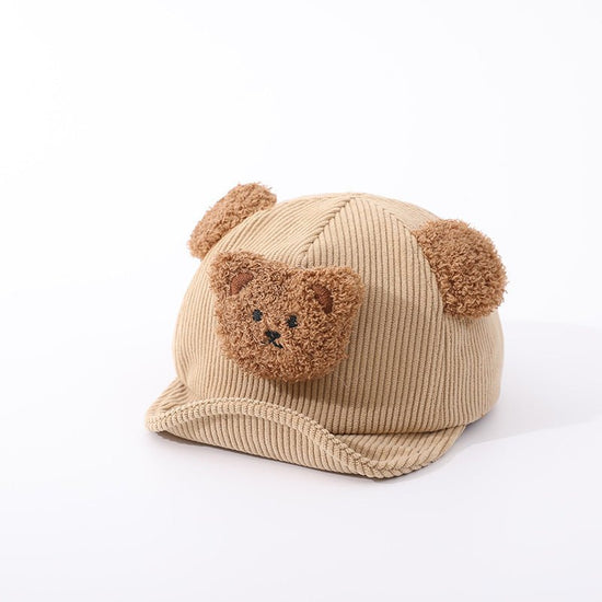 Baby Thickened Baby Girl Hat Boy Cute Super Cute $16.10 Dana Fashion style: 10 Style Baby Clothing Product Details: Material: cotton Product Category: Peaked Cap Applicable gender: unisex / both men and women Color: black patch bear cap, khaki patch bear