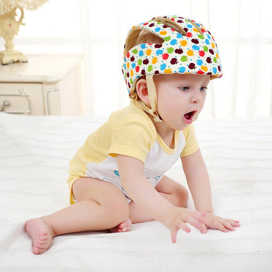 Baby Toddler Protective $56.28 Dana Fashion Color: Apple blossom Baby Clothing Overview: Main function: When the baby's head is hit, it can play the role of shock absorption and buffer to avoid or reduce the damage to the head. Main features: double shock