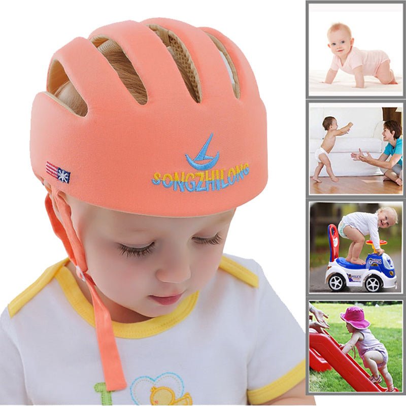 Baby Toddler Protective $56.28 Dana Fashion Color: Apple blossom Baby Clothing Overview: Main function: When the baby's head is hit, it can play the role of shock absorption and buffer to avoid or reduce the damage to the head. Main features: double shock