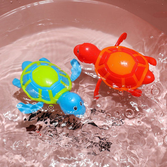 Baby Tortoise Bathroom Toys Baby Bathing In Water Swimming $9.91 Dana Fashion Color: Random fish quantity: 1PCS Toys & Hobbies Product information Product Category: Swimming Turtle Material: plastic Function: Playing in the water Packing: OPP bag 3C confi