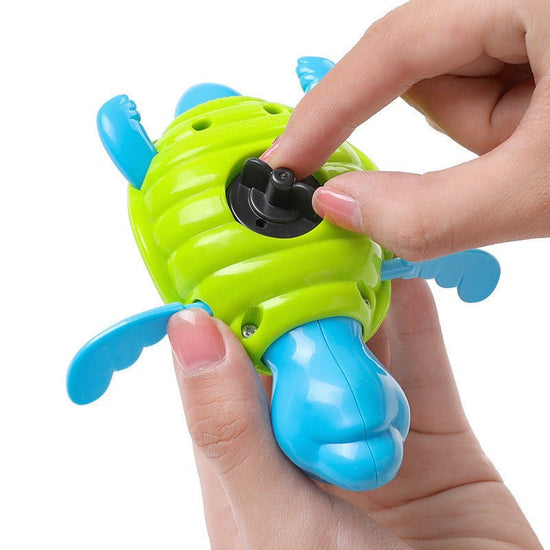 Baby Tortoise Bathroom Toys Baby Bathing In Water Swimming $9.91 Dana Fashion Color: Random fish quantity: 1PCS Toys & Hobbies Product information Product Category: Swimming Turtle Material: plastic Function: Playing in the water Packing: OPP bag 3C confi