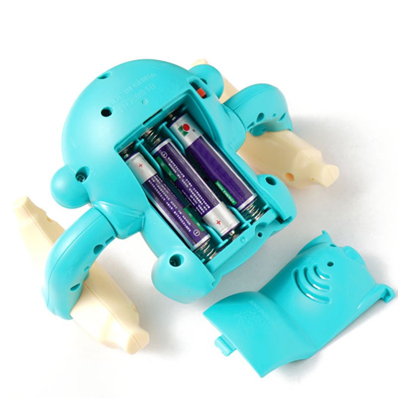 Baby Toys Electric Tumbling Monkey Light Music Puzzle Sound Tipping Monkey Kids Toys Early Educational Toys For Children Gifts $16.66 Dana Fashion Color: Blue Toys & Hobbies Product Name: Electric sound and light flipping monkey Product size: 13x8x9cm Sui