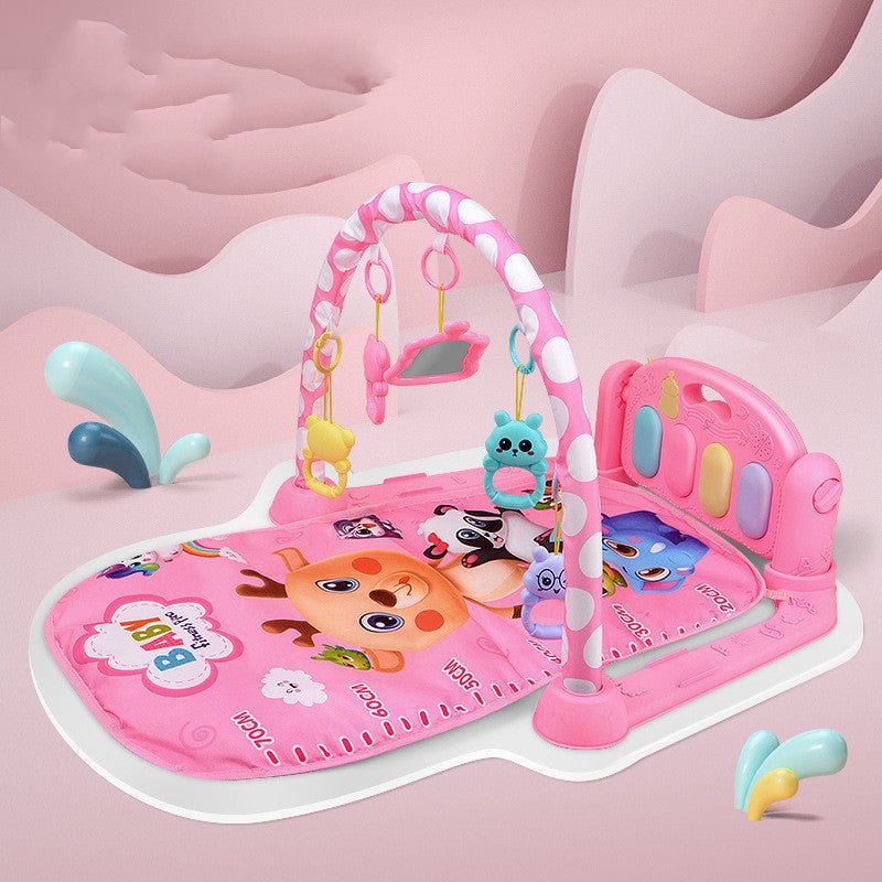 Baby Toys Fitness Frame Pedal Piano $54.25 Dana Fashion Color: Terrestrial animal pink Toys & Hobbies Product information: Toy material: plastic Ability training: vision, hands-on brain, grasping, sensory, hand-eye coordination, other ability training, he