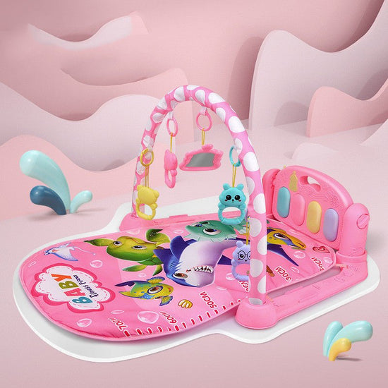 Baby Toys Fitness Frame Pedal Piano $54.25 Dana Fashion Color: Sea animal pink Toys & Hobbies Product information: Toy material: plastic Ability training: vision, hands-on brain, grasping, sensory, hand-eye coordination, other ability training, hearing 3C