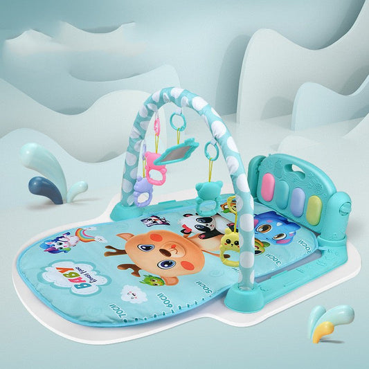 Baby Toys Fitness Frame Pedal Piano $54.25 Dana Fashion Color: Marine animal blue Toys & Hobbies Product information: Toy material: plastic Ability training: vision, hands-on brain, grasping, sensory, hand-eye coordination, other ability training, hearing