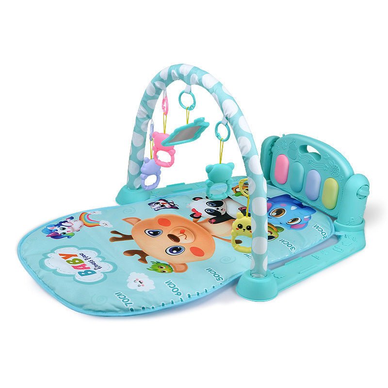 Baby Toys Fitness Frame Pedal Piano $54.25 Dana Fashion Color: Marine animal blue Toys & Hobbies Product information: Toy material: plastic Ability training: vision, hands-on brain, grasping, sensory, hand-eye coordination, other ability training, hearing