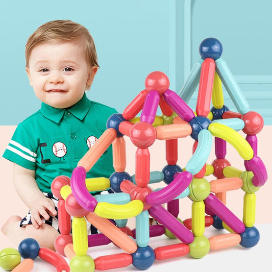 Baby Toys Magnetic Stick Building Blocks Game Magnets Children Set Kids Magnets For Children Magnetic Toy Bricks $34.98 Dana Fashion Color: 25pcs Toys & Hobbies Overview: 100% new design and high quality Children build magnetic building blocks, come into