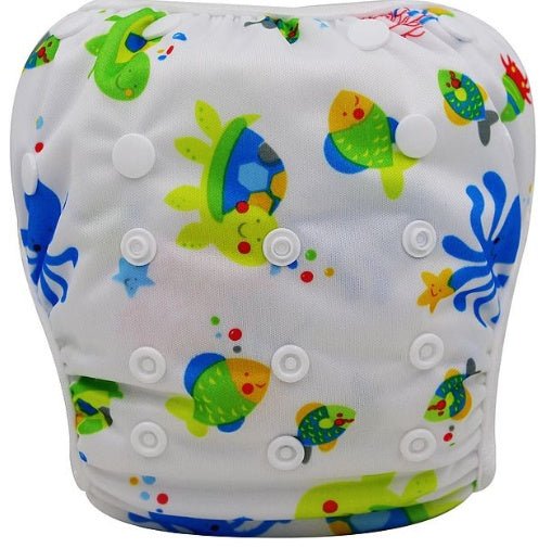 Baby Unisex Waterproof Adjustable Swim Diaper $18.89 Dana Fashion style: 15 Baby & Mother Product Information: Material: ultra-fine diapers, fleece cloth + PUL waterproof fabric Knitted fabric, soft skin-friendly / three-dimensional leak-proof strip, anti