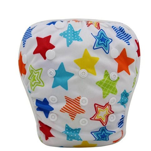 Baby Unisex Waterproof Adjustable Swim Diaper $18.89 Dana Fashion style: 21 Baby & Mother Product Information: Material: ultra-fine diapers, fleece cloth + PUL waterproof fabric Knitted fabric, soft skin-friendly / three-dimensional leak-proof strip, anti