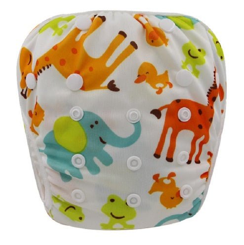 Baby Unisex Waterproof Adjustable Swim Diaper $18.89 Dana Fashion style: 10 Baby & Mother Product Information: Material: ultra-fine diapers, fleece cloth + PUL waterproof fabric Knitted fabric, soft skin-friendly / three-dimensional leak-proof strip, anti