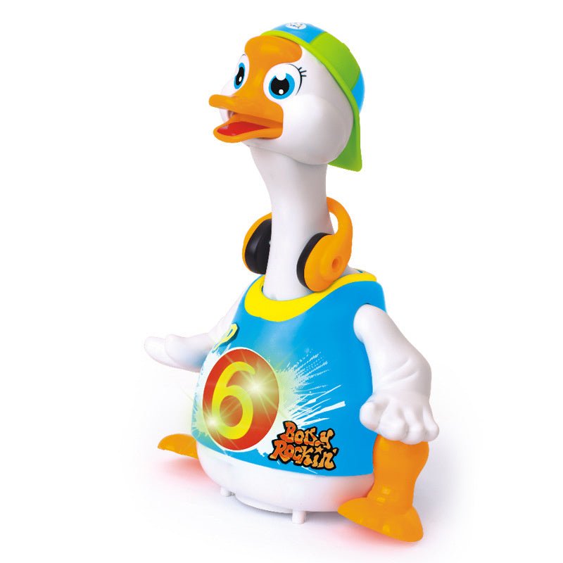 Baby Universal Duck Educational Toy $80.62 Dana Fashion Color: Green Toys & Hobbies Product Information： Features: singing, swinging, dancing Packing: window box Toy material: ABS Ability training: emotion, vision, intellectual development, crawling, manu