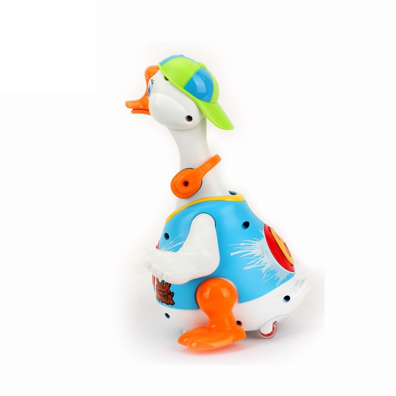 Baby Universal Duck Educational Toy $80.62 Dana Fashion Color: Green Toys & Hobbies Product Information： Features: singing, swinging, dancing Packing: window box Toy material: ABS Ability training: emotion, vision, intellectual development, crawling, manu