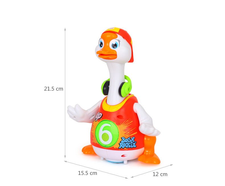 Baby Universal Duck Educational Toy $80.62 Dana Fashion Color: Green Toys & Hobbies Product Information： Features: singing, swinging, dancing Packing: window box Toy material: ABS Ability training: emotion, vision, intellectual development, crawling, manu