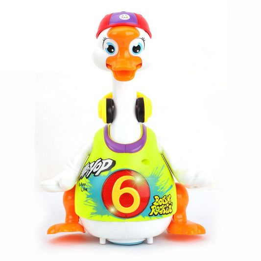Baby Universal Duck Educational Toy $80.62 Dana Fashion Color: Green Toys & Hobbies Product Information： Features: singing, swinging, dancing Packing: window box Toy material: ABS Ability training: emotion, vision, intellectual development, crawling, manu