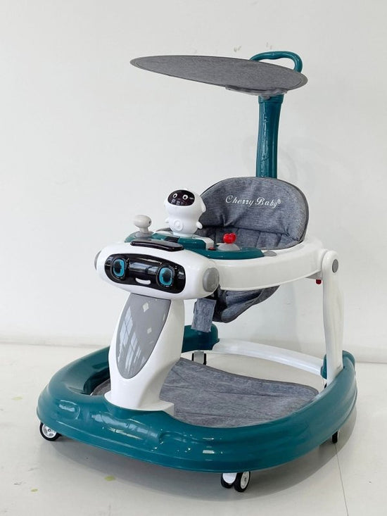 Baby Walker Anti-O-leg Baby Children's Multi-functional Anti-rollover Walker $172.36 Dana Fashion Color: Sea blue Size: Flagship Baby & Mother Product information: Product name: Baby Walker Size: 72*62*44cm Material: Plastic Applicable age: 7-18 months Fu