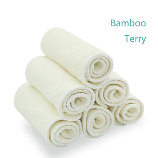 Baby Washable 4-layer Pure Bamboo Fiber Diapers Bamboo Terry Absorbent Diapers $9.37 Dana Fashion Color: SMT070 style: 35X13.5cm Baby & Mother Product information: Material: Bamboo fiber Applicable age: 6-12 months, 1-3 years old, 0-6 months Applicable pe