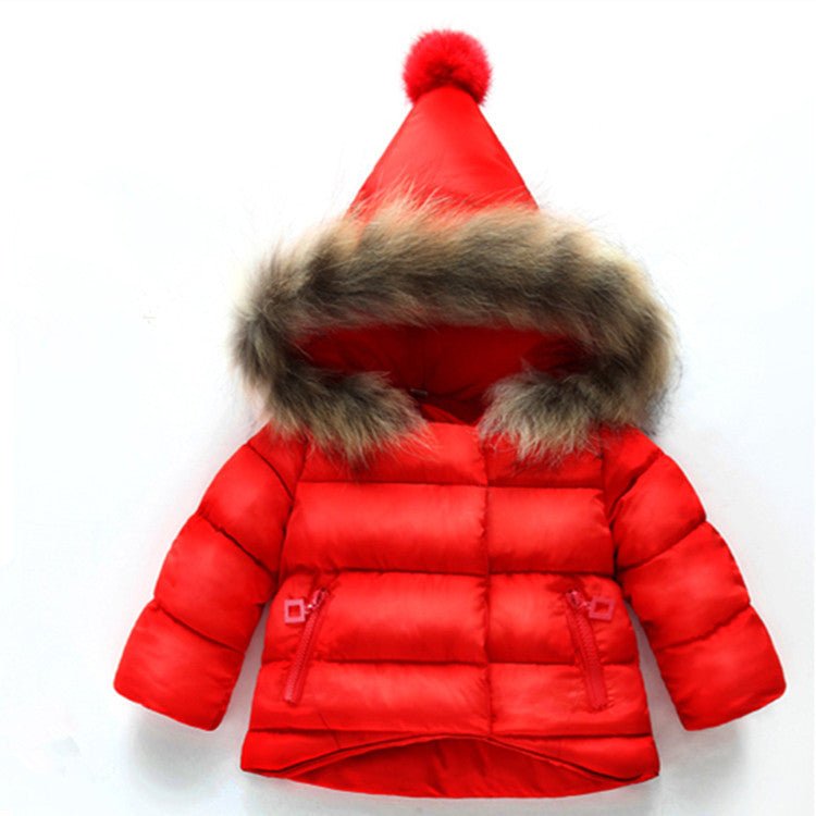 Baby Winter Jacket $56.71 Dana Fashion Color: Red Appropriate Height: 100 Baby Clothing Main fabric composition: cotton 1. Asian sizes are 1 to 2 sizes smaller than European and American people. Choose the larger size if your size between two sizes. Pleas