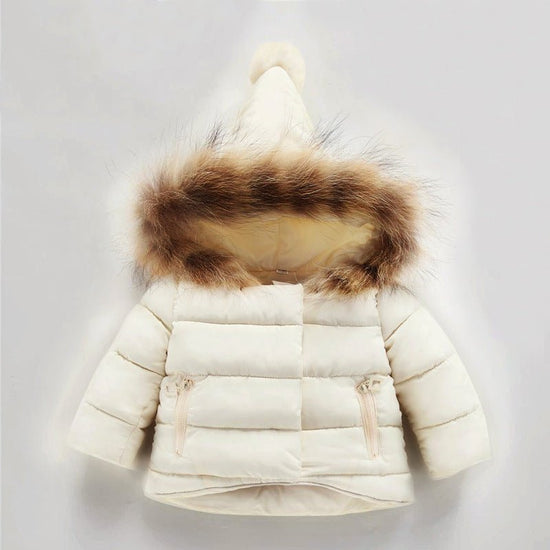 Baby Winter Jacket $65.85 Dana Fashion Color: White Appropriate Height: 100 Baby Clothing Main fabric composition: cotton 1. Asian sizes are 1 to 2 sizes smaller than European and American people. Choose the larger size if your size between two sizes. Ple