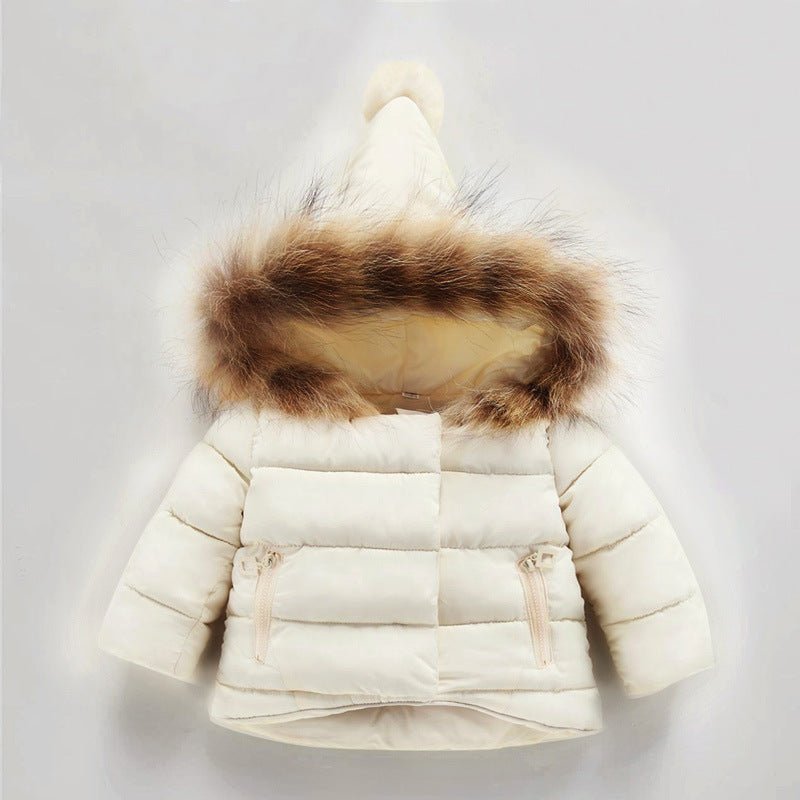 Baby Winter Jacket $65.85 Dana Fashion Color: White Appropriate Height: 100 Baby Clothing Main fabric composition: cotton 1. Asian sizes are 1 to 2 sizes smaller than European and American people. Choose the larger size if your size between two sizes. Ple