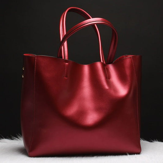 Bags Women New Mummy Bags European And American Fashion Women's Bags Shoulder Bags Handbags One Drop Shipping Bags $139.00 Dana Fashion Color: Black Women's Bags Product information: Material: High quality cowhide Color: Silver, bronze, wine, red, blue an