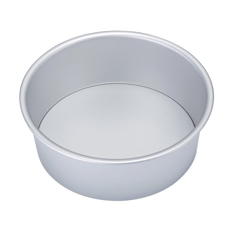Baking Mold Cake Mold Tool Bottom Cake Mold Oven $55.45 Dana Fashion Color: Silver Dana's Kitchen Product information Product Category: Cake Mould Shape: round Material: Aluminum alloy Size: 12 inches color：silver Package: Aluminum alloy cake mold*1